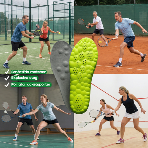 Hemlont™ Racketsport Innersulor