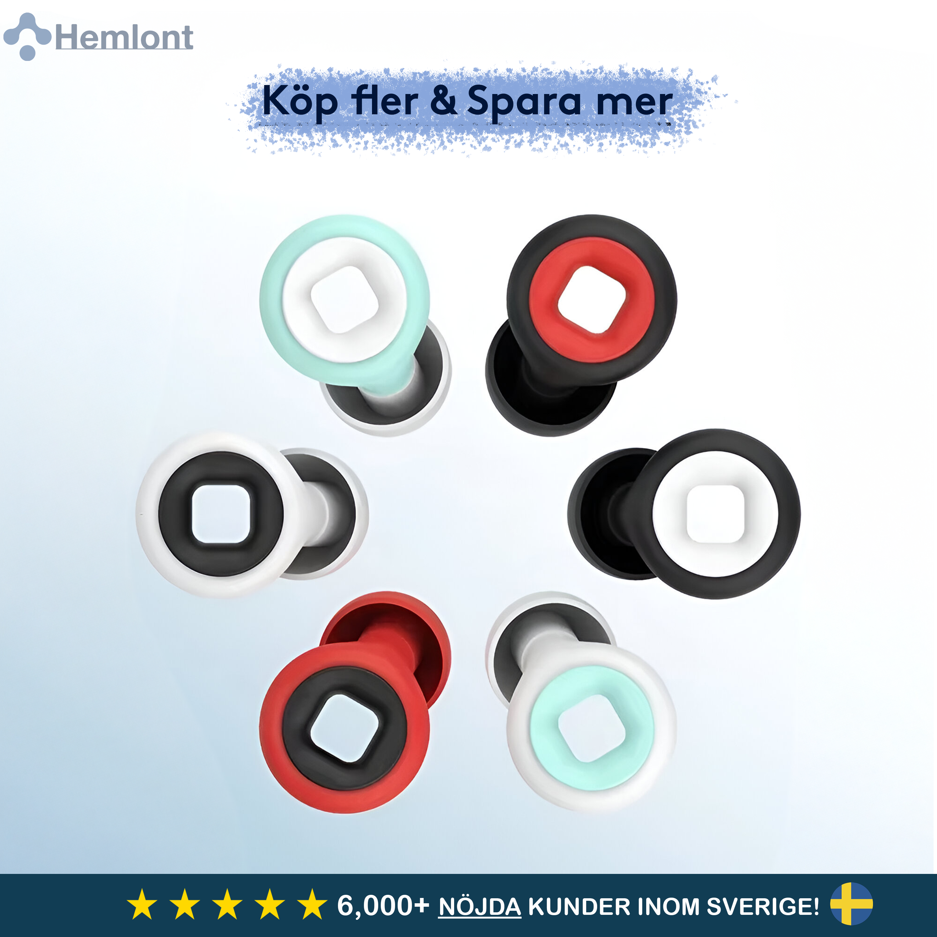 Hemlont™ - Premium Öronproppar mot Snarkning & Störande Ljud