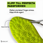 Hemlont™ – Padel Innersulor för Lättare Steg & Mindre Smärta